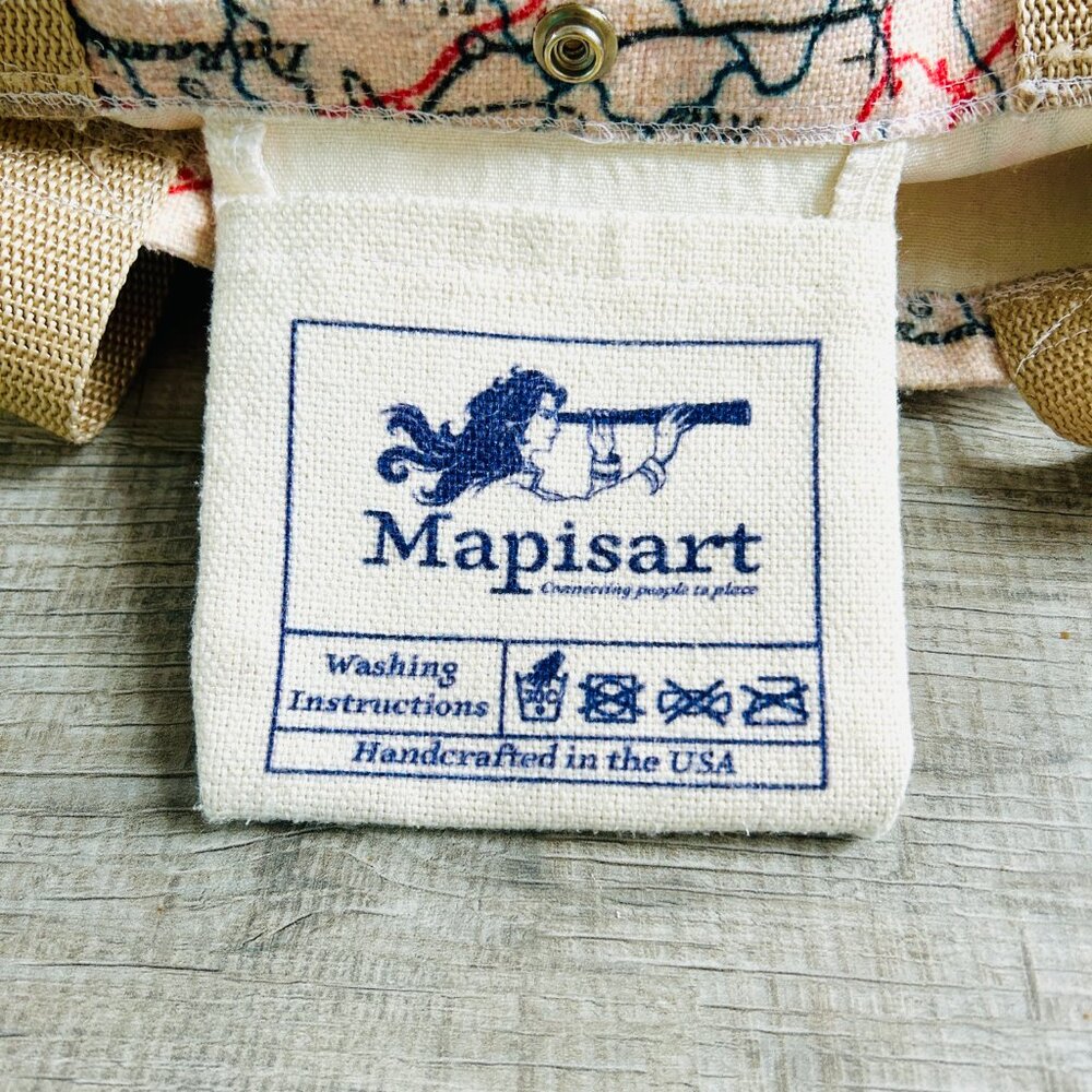 Beautiful Microfiber Tote with Map of Spain - Picture 6 of 9